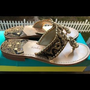 Jack Rogers Whipstitch Thong Sandal